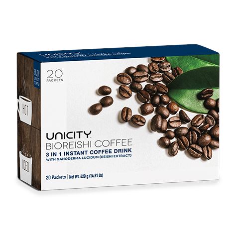 UNICITY Bio Reishi Coffee Verpackung